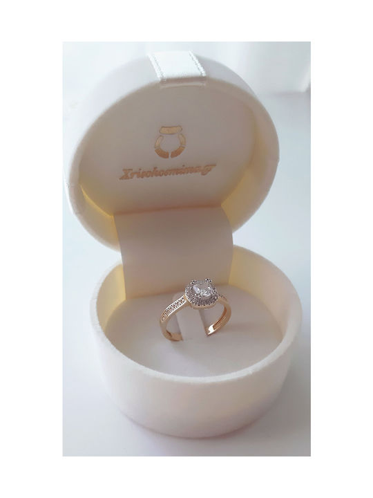 Single Stone from Gold 14K