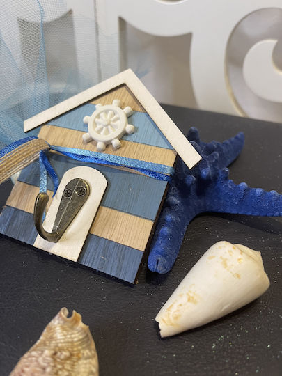 Taufgeschenk mit Kleiderbügel aus Holz 12cm