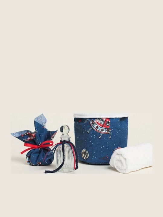 Ntampoudis Space Ships Baptism Set with Space Light Theme