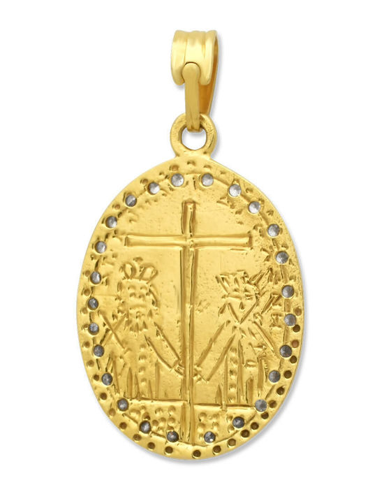 Goldjewels Kinder Amulette Konstantin-Münze Gold 14K Goldjewels Kinder Amulette Konstantin-Münze Gold 14K