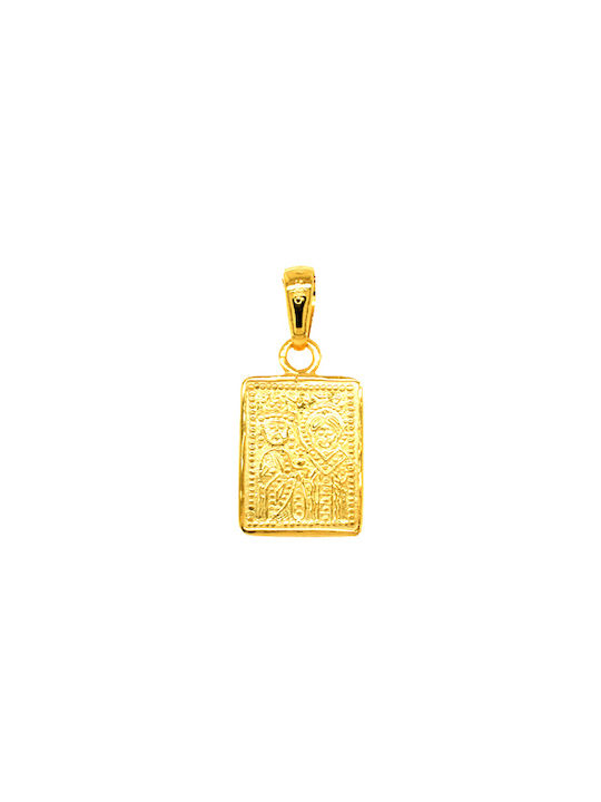 Pendant Kids Talisman with Chain Constantine from Gold 14K FL430