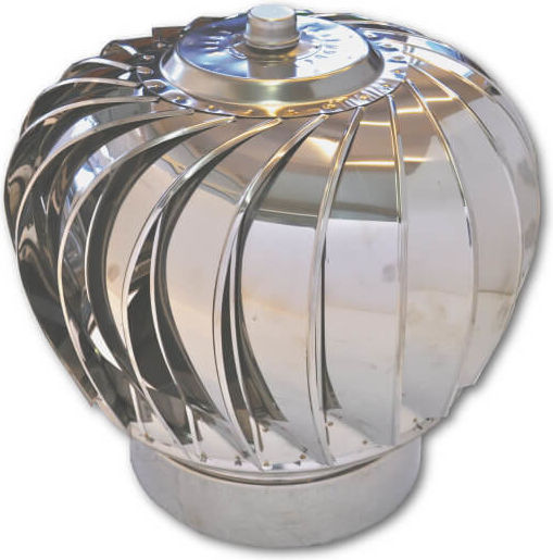 Spiroduct Καπέλο Καπνοδόχου Inox 200mm Ασημί