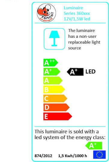 Egmont Smart Φωτιστικό LED Κάκτος