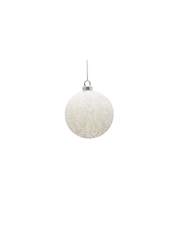 Christmas Ball Ornament White