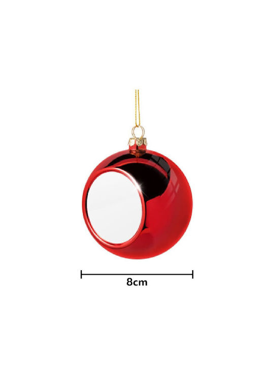 Darth Vader Hängendes Kugel Ornament Ornament Kunststoff Rot 8cm