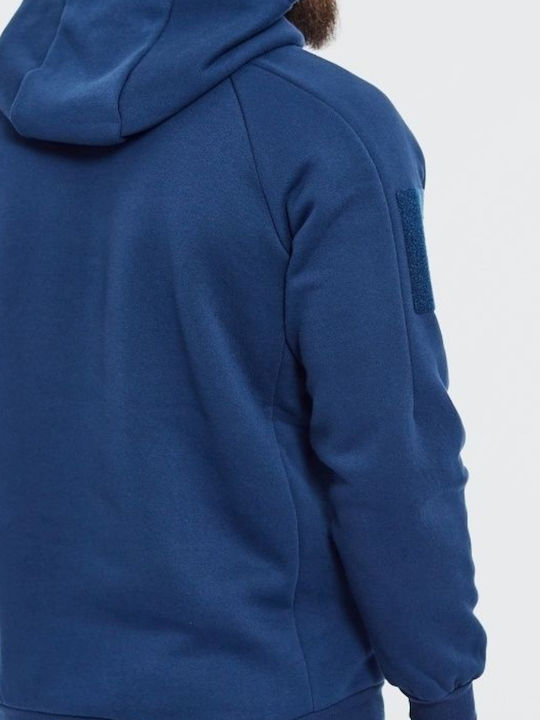 Helikon Tex Men's Sweatshirt with Hood and Pockets Blue