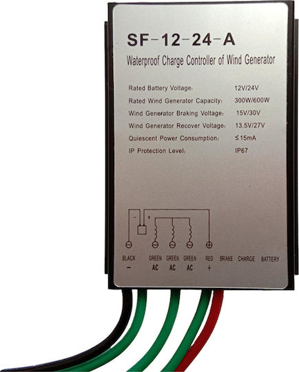 Wind Turbine with 400W Rated Power