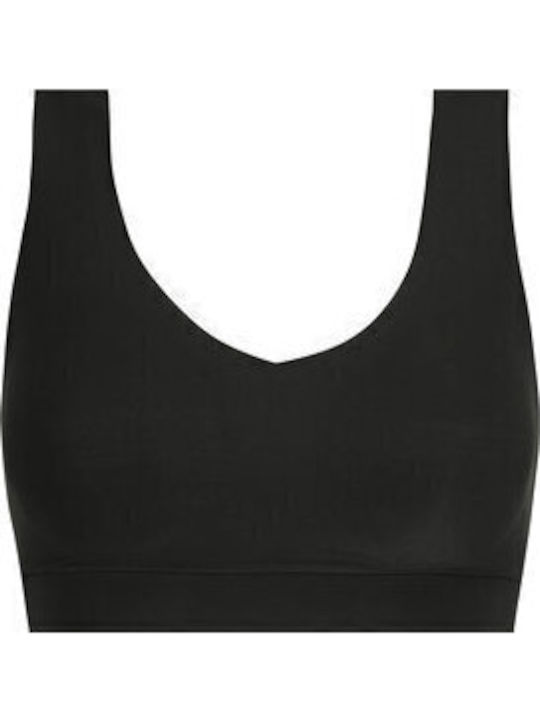 Soft Stretch Frauen Sport-BH Schwarz