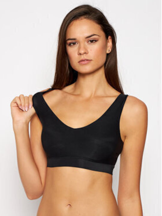 Soft Stretch Frauen Sport-BH Schwarz