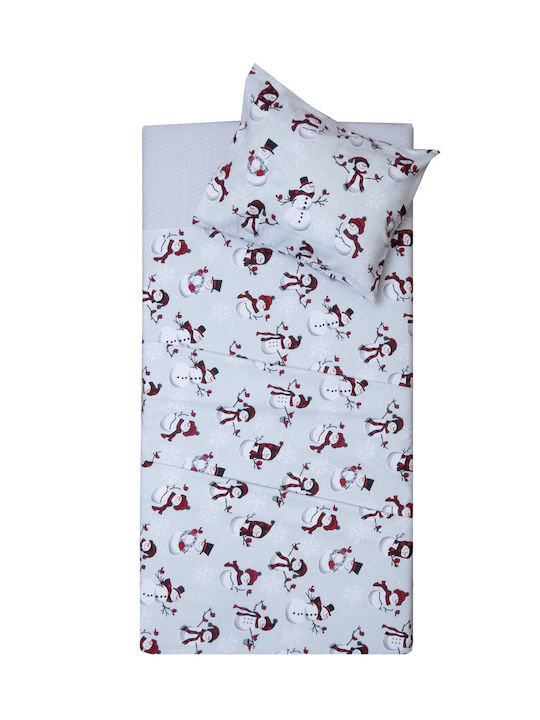 Viopros Σετ Μονά με Λάστιχο Grey 100x200cm Viopros Σετ Μονά με Λάστιχο Grey 100x200cm