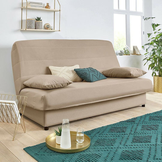 So'Home Ελαστικό Κάλυμμα Διθέσιου Καναπέ Μπεζ 65x190cm