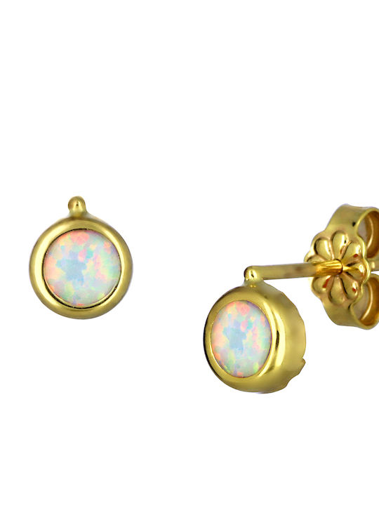 Kids Earrings Studs made of Gold 14K