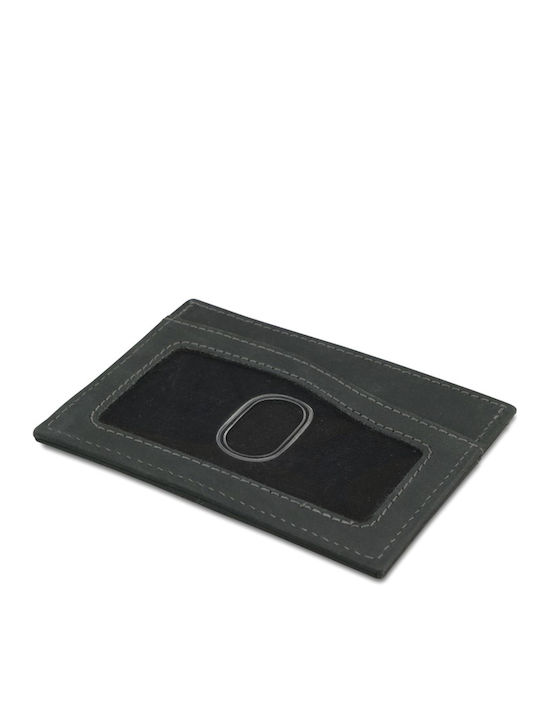 Leggera Ανδρικό Πορτοφόλι Καρτών με RFID Μαύρο