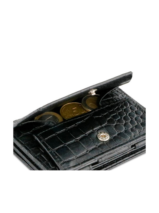 Magistrale Кожен Мъжки Портфейл с RFID Черен