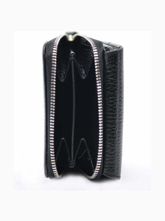 Small Leather Women's Wallet Classic Black