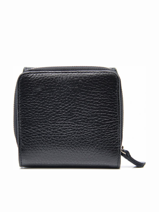 Small Leather Women's Wallet Classic Black