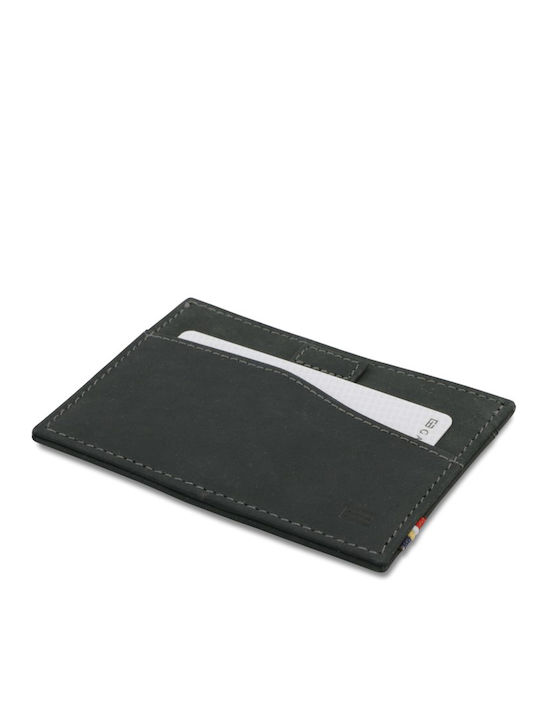 Leggera Ανδρικό Πορτοφόλι Καρτών με RFID Μαύρο
