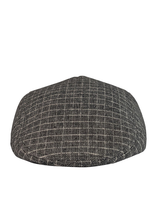 Brims and Trims Men's Flat Cap Gray