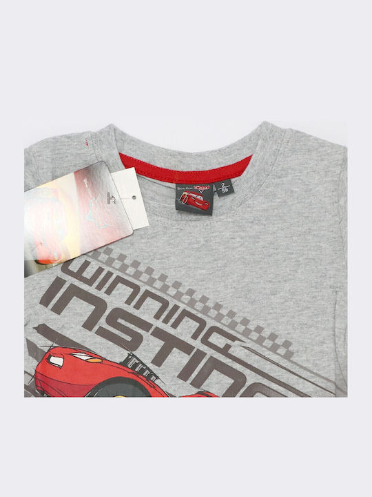 Kids' T-shirt Gray Cars