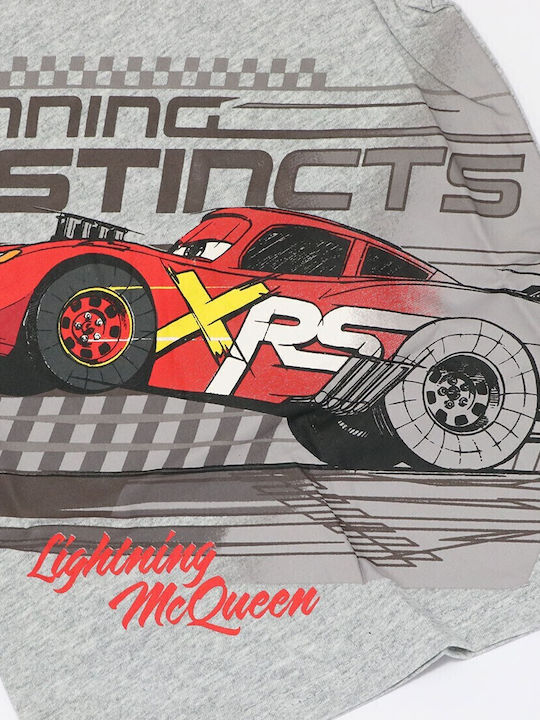 Kids' T-shirt Gray Cars