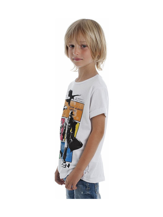 Malboro Classics Kinder-T-Shirt Weiß