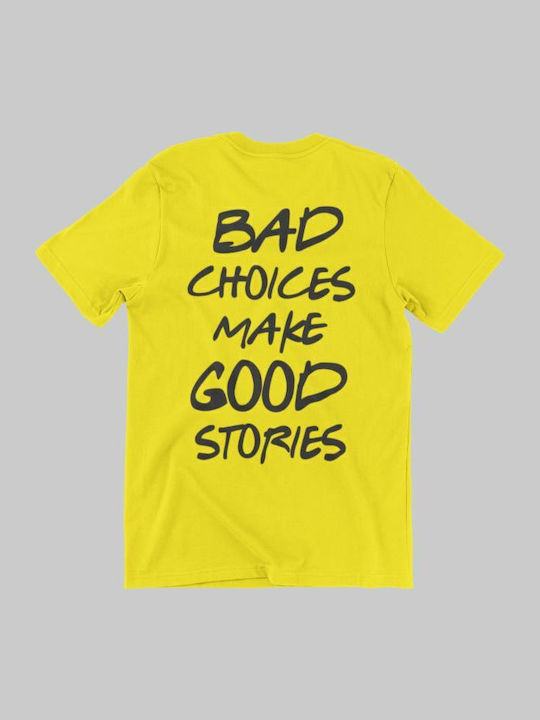 Kinder-T-Shirt Khaki Bad Choices