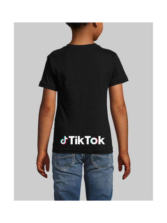 TKT Kinder-T-Shirt Marineblau Tik Tok