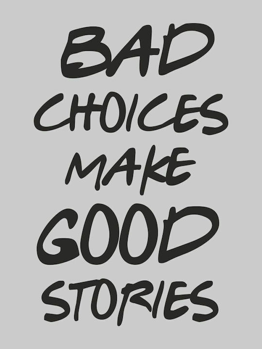 Παιδικό Φούτερ Μαύρο Bad Choices