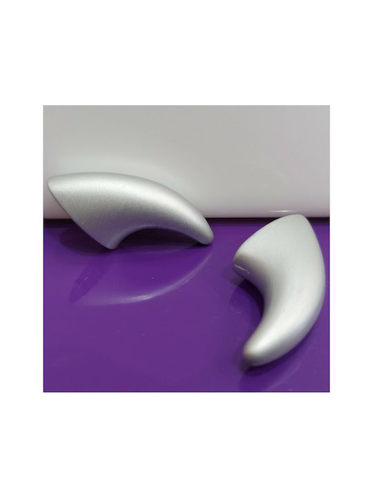 Pamar Buton Mobilier din Zamak & Metal Chrome-matte 20mm (Distanța între Centre 20mm) 0282-000-10C1 1buc