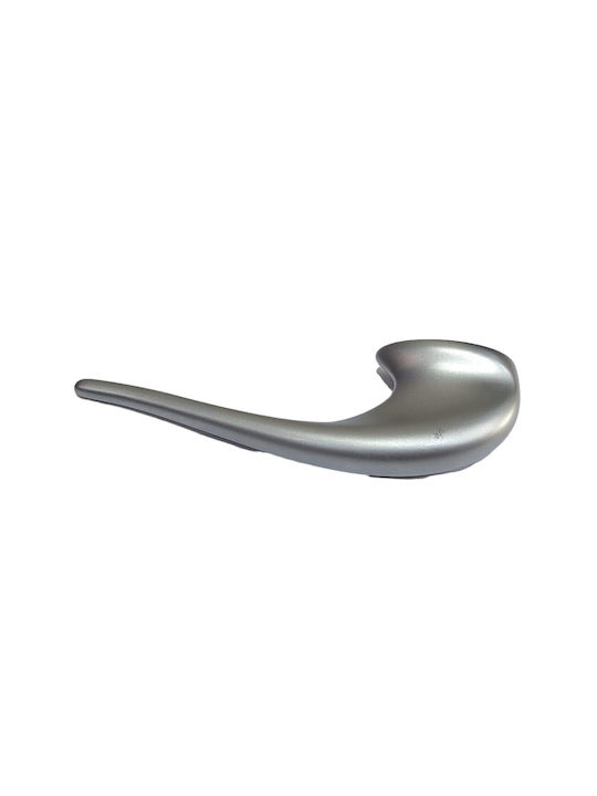Obispa Handle Furniture made of Metallic & Zamak in Silver Color 200mm (Center Distance 32mm) 0084-032-10C1 1pcs