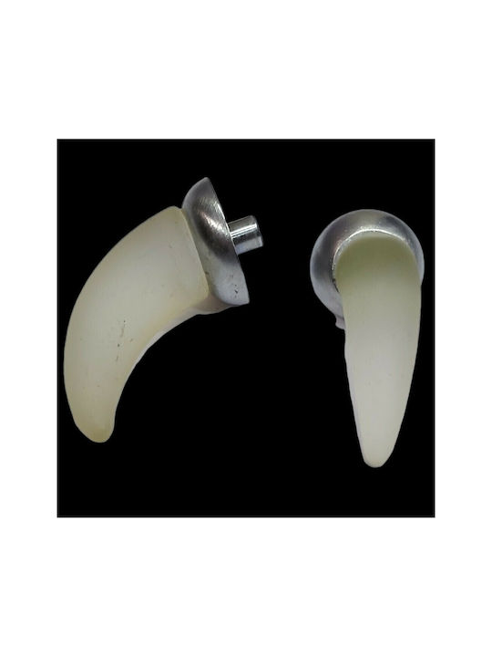 Steel-Nova Knopf Möbelgriff aus Kristall & Metallisch & Zamak Murano Crystal 7003-10C2 1Stück