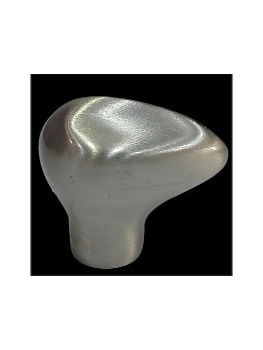 Steel-Nova Knopf Möbelgriff aus Metallisch in Silber Farbe 4130-000-12B1 1Stück