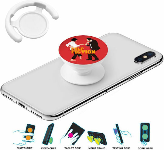Koupakoupa Pop Socket for Mobile Phone Pulp Fiction Dancing Phone Holders Stand Red