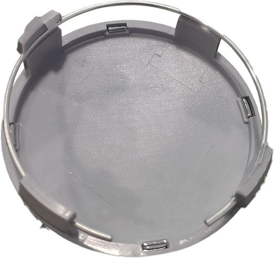 Radnabenkappen Mercedes Benz mit Innendurchmesser 73mm Silber 1Stück