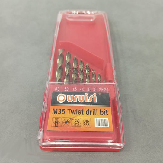 Uruisi Star Set 8 Burghie HSS pentru Metal