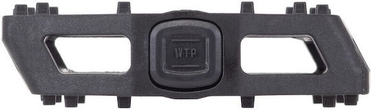 W-T-P Logic Fahrradpedale Wohnung Schwarz