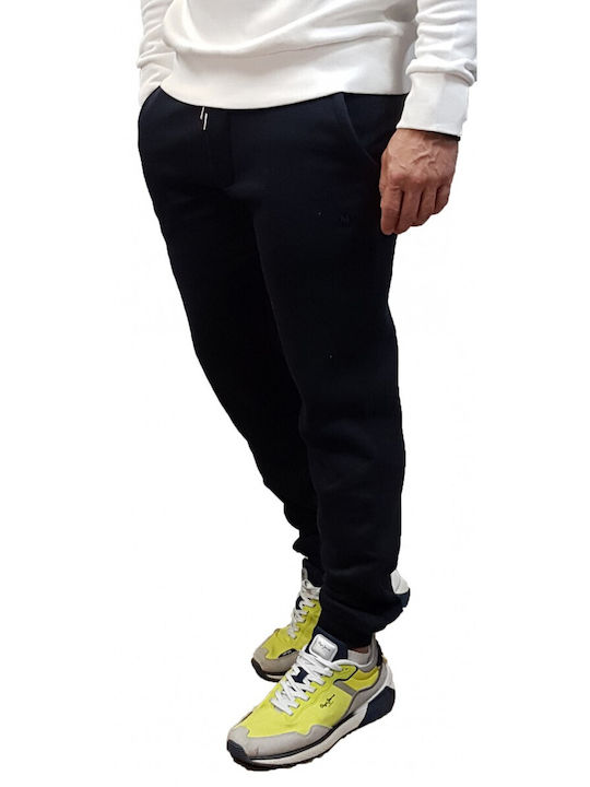 Marcus Men's Sweatpants with Rubber Navy Blue