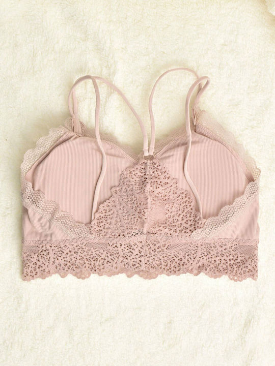 Potre Bralette Bralette Σουτιέν Ροζ