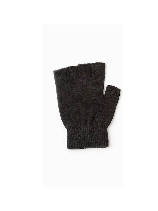 Tres Chic Kids Gloves Fingerless Black 1pcs