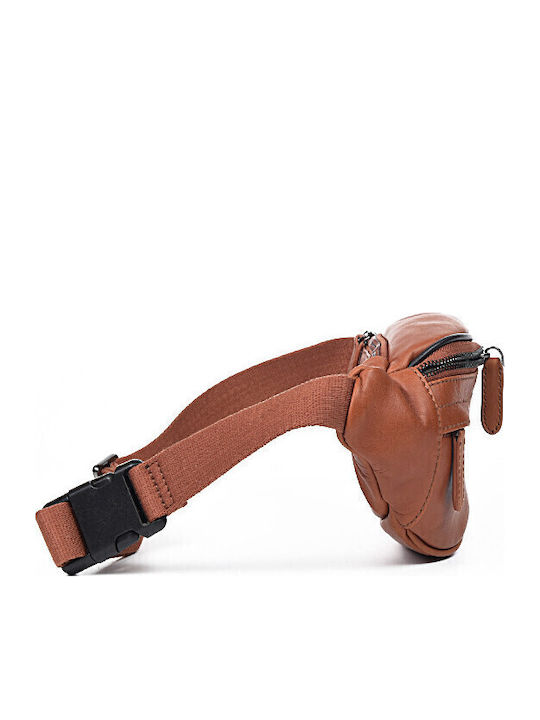 Piele Bum Bag pentru Talie Tabac maro