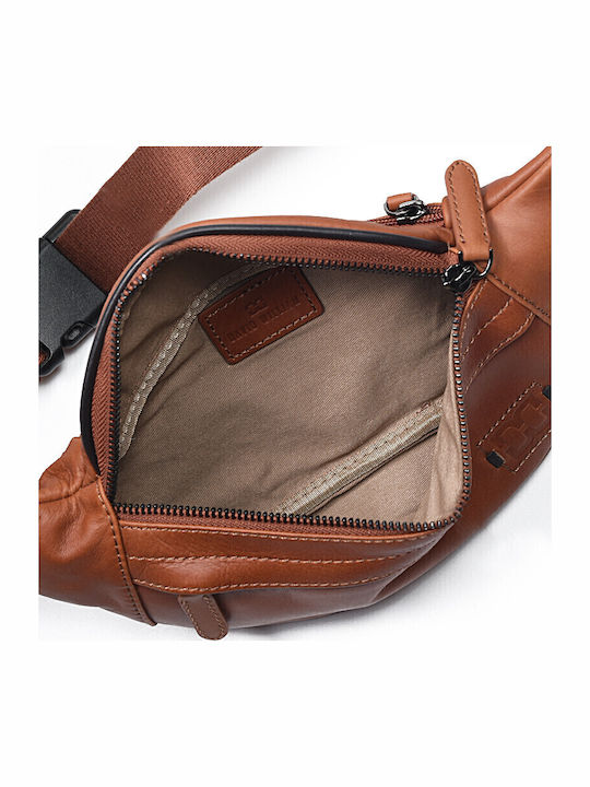 Piele Bum Bag pentru Talie Tabac maro