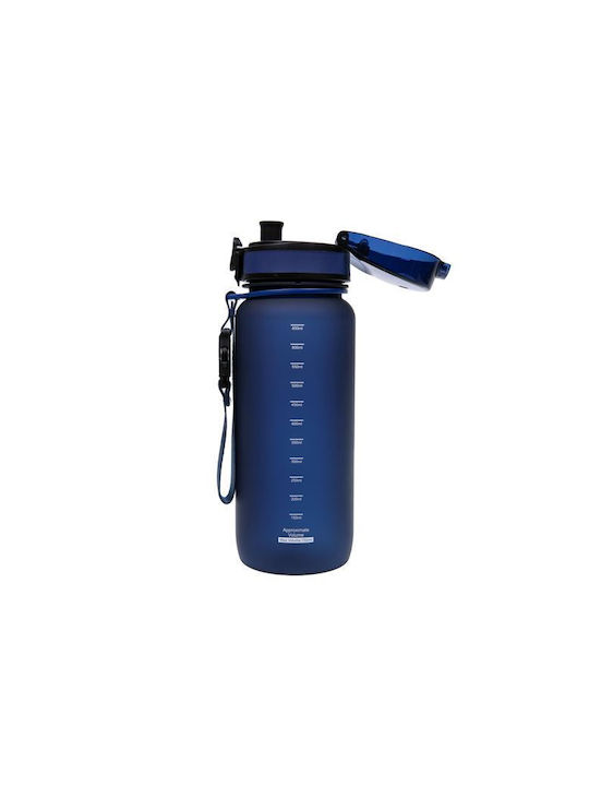 Vidro Vidro Bpa Free Sticlă de apă Plastic 650ml Blue Vidro Vidro Bpa Free Sticlă de apă Plastic 650ml Blue