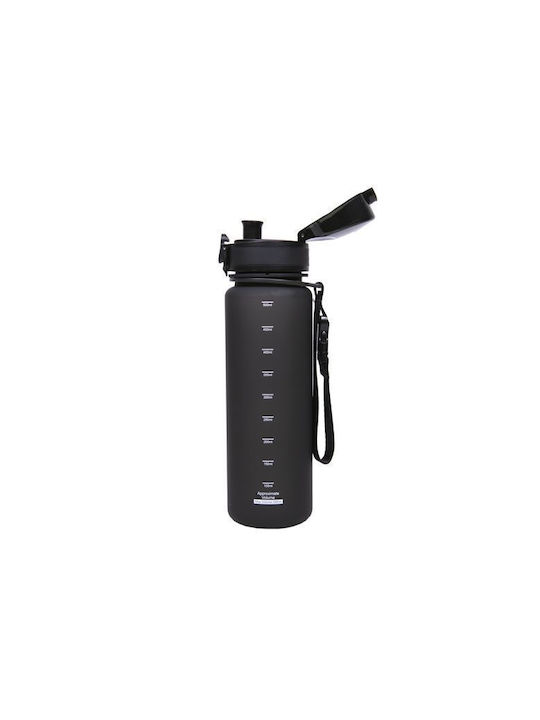 Vidro Vidro Bpa Free Sticlă de apă Plastic 500ml Black Vidro Vidro Bpa Free Sticlă de apă Plastic 500ml Black