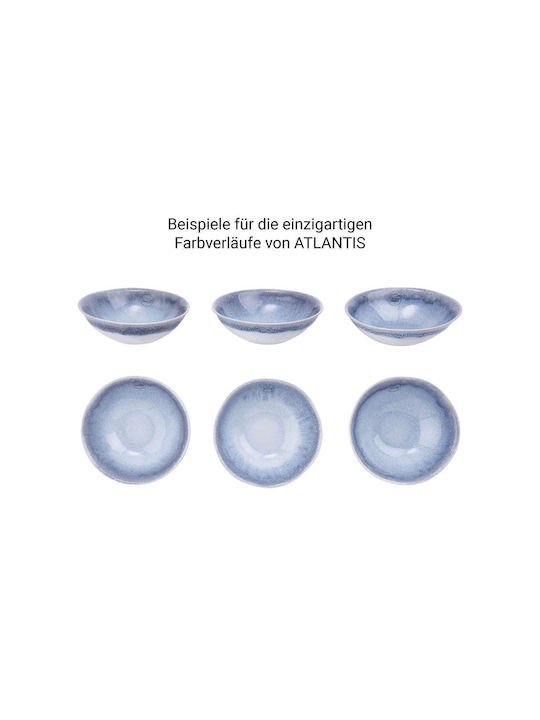 Butlers Atlantis Bol Servire Rotund Ceramic Alb cu Diametru 8.5 cm