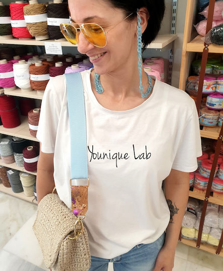 Younique Lab Strap for Knitted Bag Black
