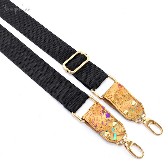 Younique Lab Strap for Knitted Bag Black