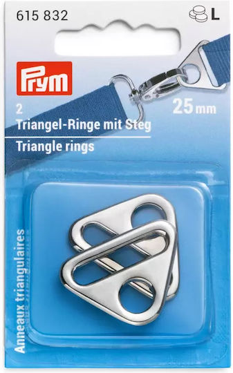 Prym Inel pentru Geantă Tricotată Argintiu