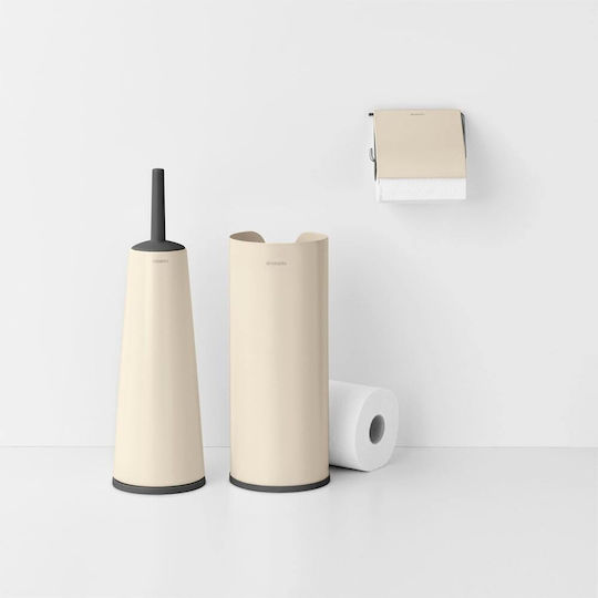 Brabantia Set Accesorii Pentru Baie Metalic Bej 3 Bucăți Brabantia Set Accesorii Pentru Baie Metalic Bej 3 Bucăți