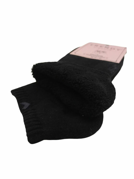 Trendy Γυναικείες Κάλτσες Μαύρες 4Pack Trendy Γυναικείες Κάλτσες Μαύρες 4Pack