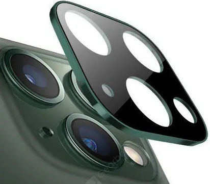 Cover Kameraschutz Metallrahmen Green für das iPhone 11 Pro / 11 Pro Max